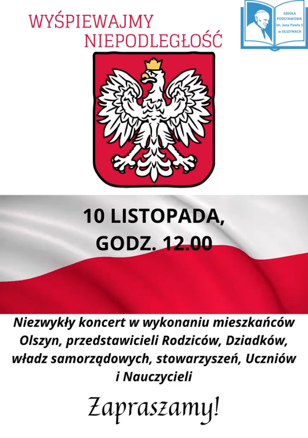 Koncert z okazji Rocznicy Odzyskania przez Polskę Niepodległości