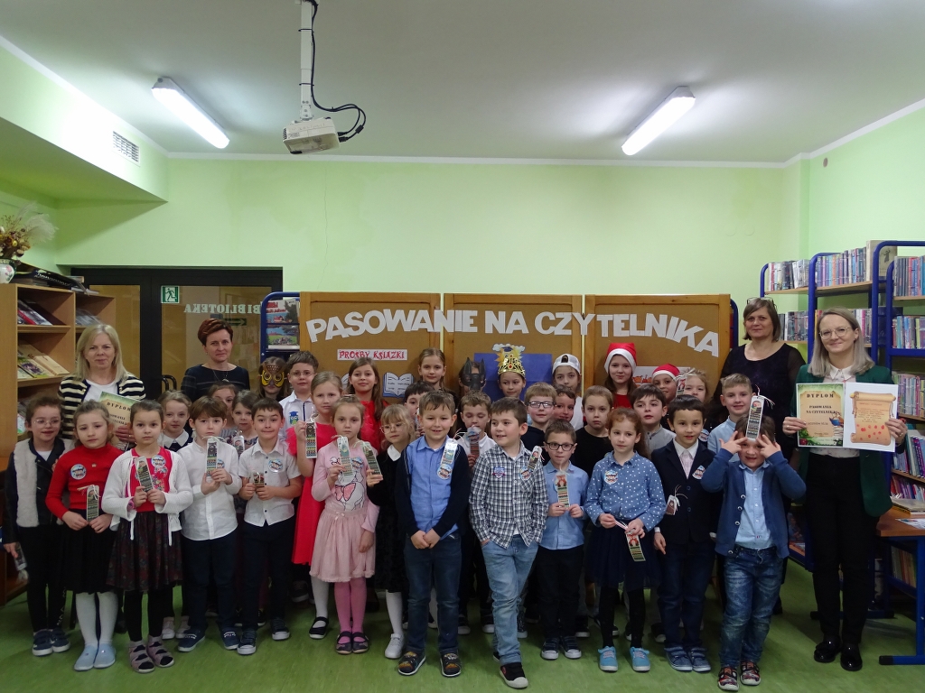 Pasowanie na czytelnika Pasowanie na czytelnika
