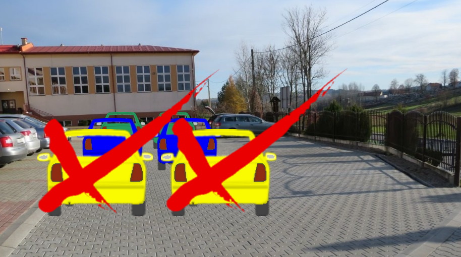 Parking szkolny - tak nie parkujemy!